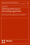 Olga Morasch - Datenverarbeitung im Beschäftigungskontext