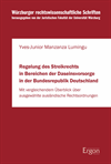 Yves-Junior Manzanza Lumingu - Regelung des Streikrechts in Bereichen der Daseinsvorsorge in der Bundesrepublik Deutschland