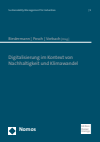 Hubert Biedermann, Wolfgang Posch, Stefan Vorbach - Digitalisierung im Kontext von Nachhaltigkeit und Klimawandel