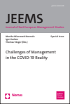 Monika Wieczorek-Kosmala, Igor Gurkov, Thomas Steger - Challenges of Management in the COVID-19 Reality