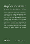 Maximilian Bergengruen, Gerhard Neumann, Ursula Renner, Günter Schnitzler, Gotthart Wunberg - Hofmannsthal Jahrbuch zur Europäischen Moderne