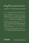 Maximilian Bergengruen, Alexander Honold, Gerhard Neumann, Ursula Renner, Günter Schnitzler, Gotthart Wunberg - Hofmannsthal - Jahrbuch zur Europäischen Moderne