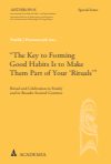 Jacek J. Pawlik, Darius J. Piwowarczyk - "The Key to Forming Good Habits Is to Make Them Part of Your 'Rituals"'
