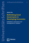 André Ufer - Rethinking Good Governance in Developing Economies
