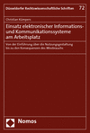 Christian Kümpers - Einsatz elektronischer Informations- und Kommunikationssysteme am Arbeitsplatz