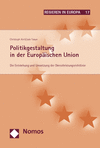 Christoph Knill, Jale Tosun - Politikgestaltung in der Europäischen Union