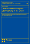 Daniel Haese - Unternehmensleitung und Überwachung in der GmbH