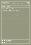 Nicolas A. Potsch - Grundfragen der Kommanditistenhaftung