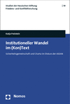 Katja Freistein - Institutioneller Wandel im (Kon)Text