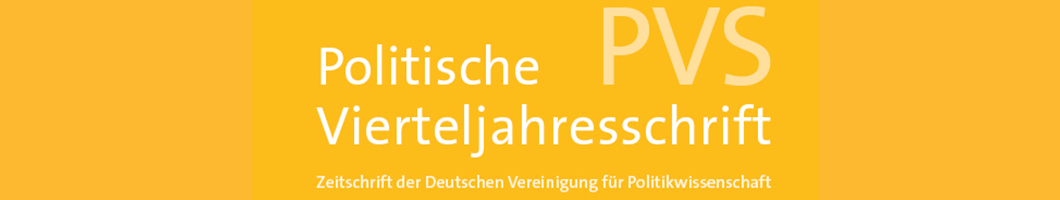 Zeitschrift der Deutschen Vereinigung für Politikwissenschaft Banner