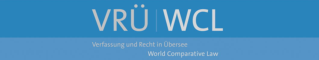 WCL World Comparative Law Banner