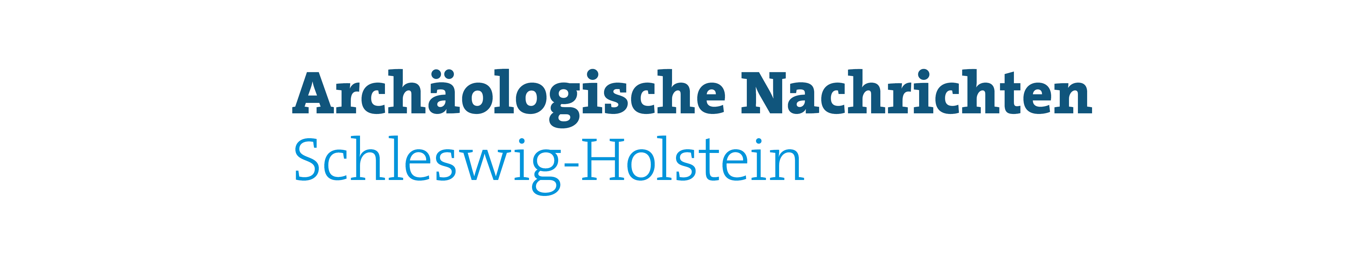 Archäologische Nachrichten aus Schleswig-Holstein Banner