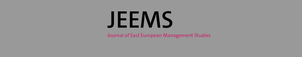 Journal of East European Management Studies Banner
