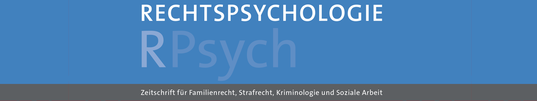 RPsych Rechtspsychologie Banner